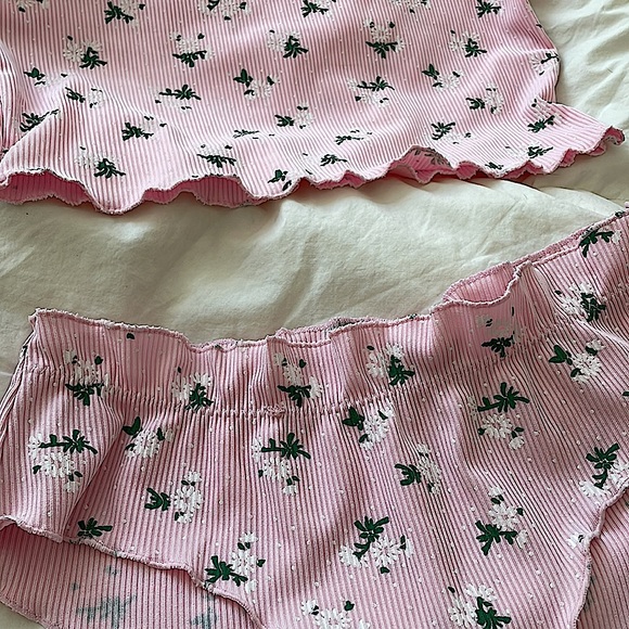 *NEW* Ribbed Pyjama Set - Picture 2 of 3